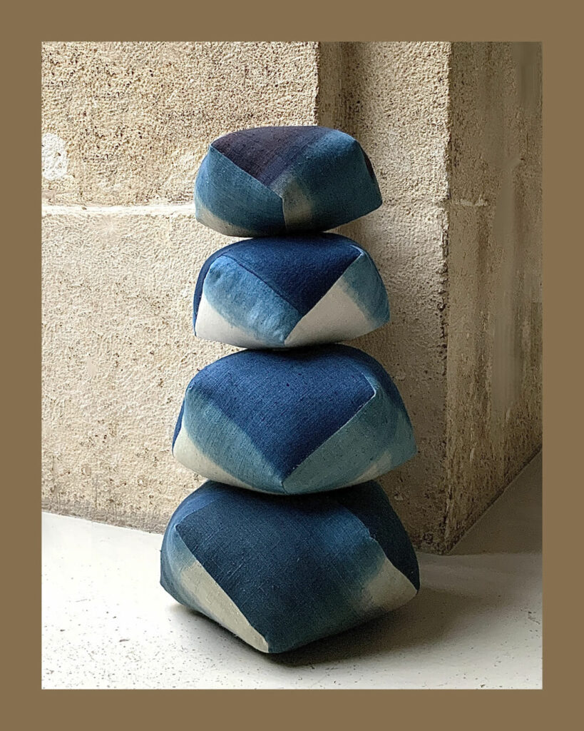Pile-of-Indigo-zabuton-cushions